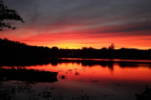 Moosic Lakes Sunset